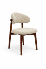 Albero Rustica Beige drvena trpezarijska stolica